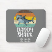 Papa Shark do Retro  Muismat (Met muis)