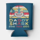  papa Shark "Doo Doo Doo Doo" Blikjeskoeler (Voorkant)