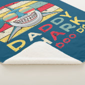 papa Shark "Doo Doo Doo Doo" Sherpa Deken (3/4)