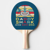  papa Shark "Doo Doo Doo Doo" Tafeltennisbatje (Voorkant)