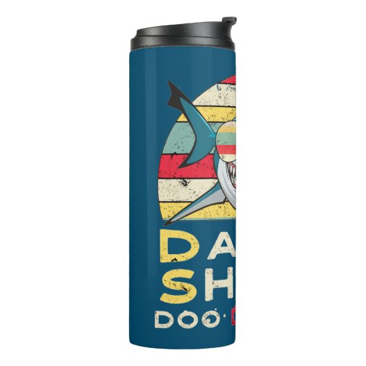  papa Shark "Doo Doo Doo Doo" Thermosbeker (Gedraaid links)