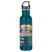 papa Shark "Doo Doo Doo Doo" Waterfles (Voorkant)