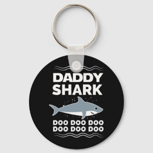 Papa Shark Doo Doo Doo Matching Family Sleutelhanger