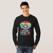 Papa Shark Doo Doo Doo T-shirt (Voorkant volledig)
