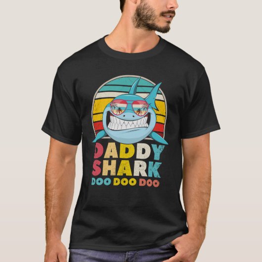 Papa Shark Doo Doo T-Shirt (Voorkant)