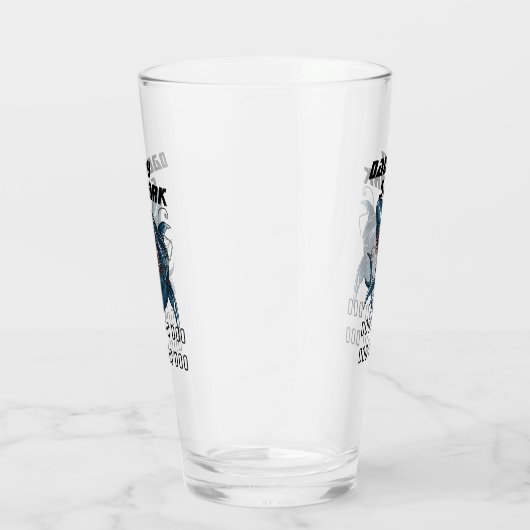 Papa Shark Glas (Rechts)