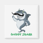 Papa Shark Magneet (Voorkant)