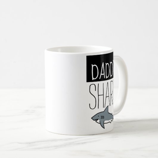 Papa Shark Mok (Voorkant rechts)
