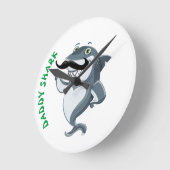 Papa Shark Ronde Klok (Hoek)