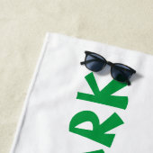 Papa Shark Strandlaken (In situ)