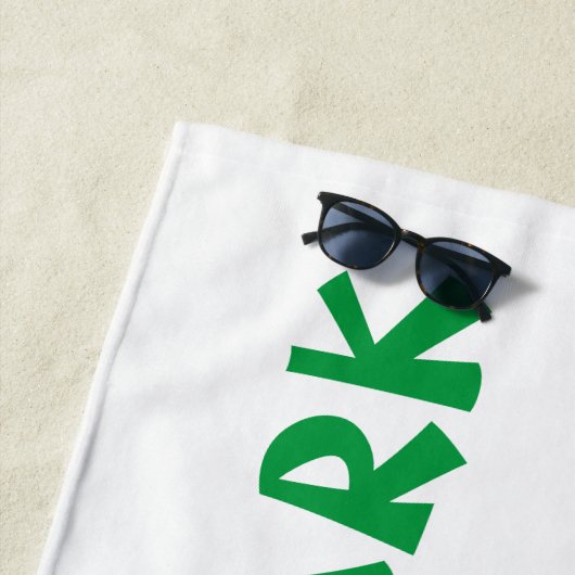 Papa Shark Strandlaken (In situ)