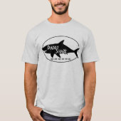 Papa Shark T-shirt (Voorkant)