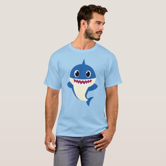 Papa Shark T-Shirt (Voorkant volledig)