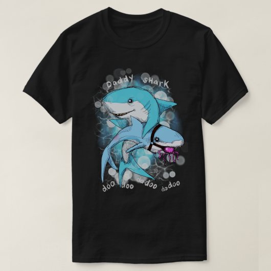 Papa Shark T-shirt (Design voorkant)