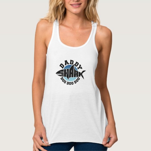 Papa Shark Tanktop (Voorkant)