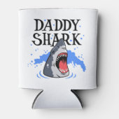 Papa Shark - White Blikjeskoeler (Voorkant)