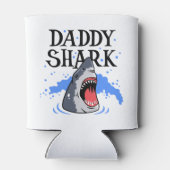 Papa Shark - White Blikjeskoeler (Achterkant)