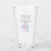 Papa Shark - White Glas (Achterkant)