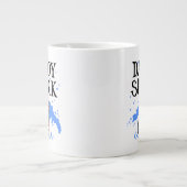 Papa Shark - White Grote Koffiekop (Voorkant)