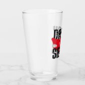 Papa Shark Worn Graphic Glas (Rechts)