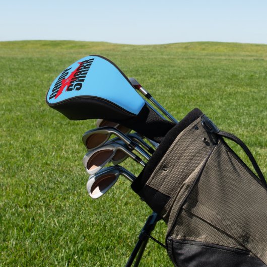 Papa Shark Worn Graphic Golfheadcover (Insitu)