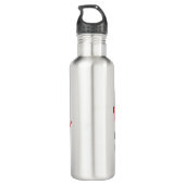 Papa Shark Worn Graphic Waterfles (Achterkant)