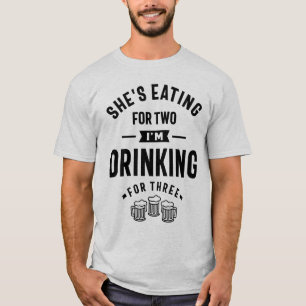 Papa Shirt Funny Papa wil zwanger zijn