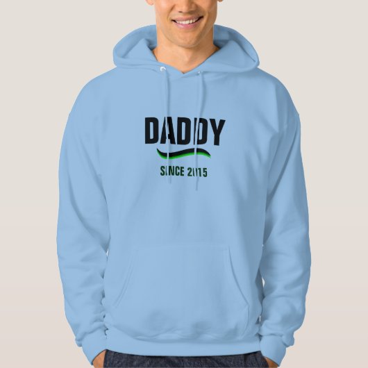 PAPA—sinds 2015 Hoodie (Voorkant)