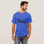 Papa sinds 2015 Vaderdag cadeau T-shirt (Voorkant volledig)