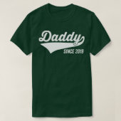 Papa sinds 2019 t-shirt (Design voorkant)