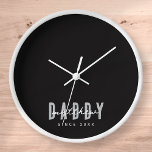 Papa Sinds 20XX Modern Elegant Eenvoudig<br><div class="desc">Dit eenvoudige en moderne ontwerp bestaat uit san serif typografie.</div>