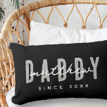 Papa Sinds 20XX Modern Elegant Eenvoudig Kussen<br><div class="desc">Dit eenvoudige en moderne ontwerp bestaat uit san serif typografie.</div>
