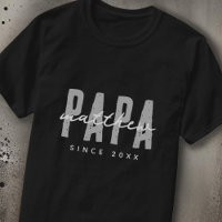Papa sinds 20XX Modern Elegant Eenvoudig