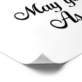 Papa Single Red Rose Poster (Hoek)