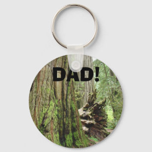 PAPA! sleutelhanger Rode Hout Bomen