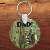 PAPA! sleutelhanger Rode Hout Bomen (Voorkant)