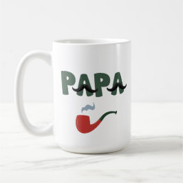 Papa snor funny fathers day  koffiemok