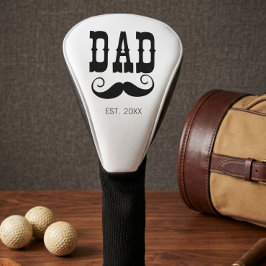 Papa Snorbaard Jaar western vintage Golfheadcover