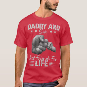 Papa Son Best Friends for Life Dad Fa T-shirt