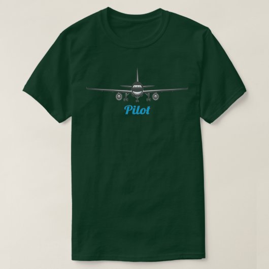 Papa Son Matching Pilot CoPilot Fathers Day Gift F T-shirt (Design voorkant)