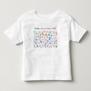 Papa, speel me wat JAZZ! Kinder Shirts