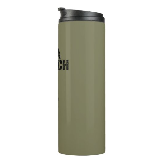 Papa Squatch Funny Bigfoot - Vaderdag Gift Thermosbeker (Geroteerd rechts)