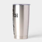 Papa Squatch Grappige Bigfoot - Vaderdag Geschenk Geïsoleerde Drinkbeker (Links)
