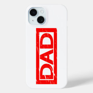 Papa Stamp iPhone 15 Case
