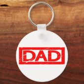 Papa Stamp Sleutelhanger (Achterkant)