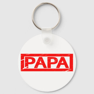 Papa Stamp Sleutelhanger