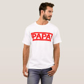 Papa Stamp T-shirt (Voorkant volledig)