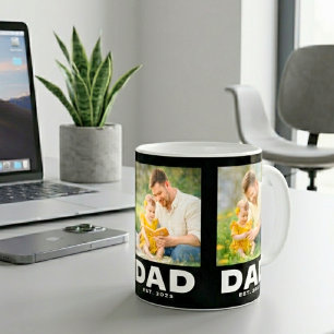 Papa Stelde Bold Black 3 Foto  Koffiemok