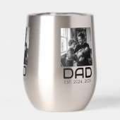 Papa Stelde Vet Foto Op (Achterkant)