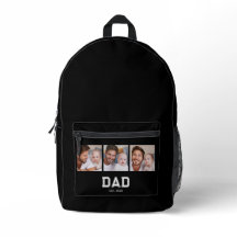 Papa Stelde Vet Zwart 3 Foto Geprint